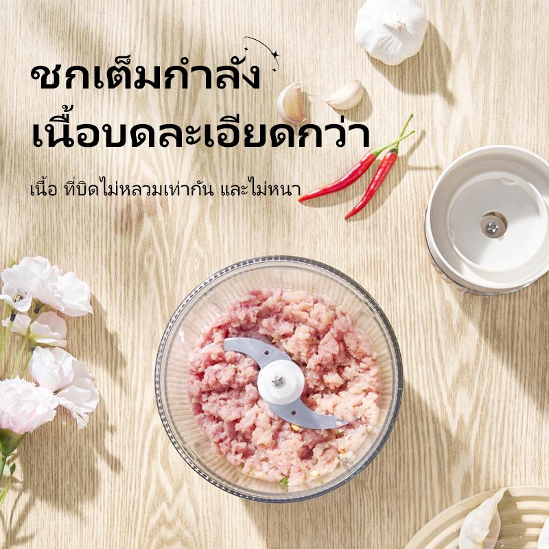 เครื่องสับเนื้อและหั่นอาหาร Kawu PY-37950 — รูปที่ 6
